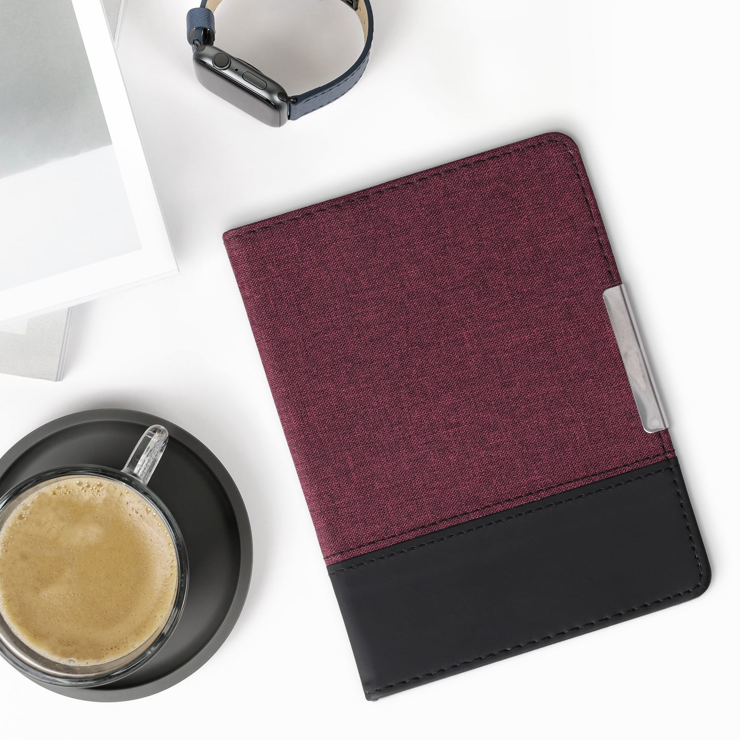 kwmobile Hülle kompatibel mit Kobo Aura Edition 2 Schutzhülle Cover Case