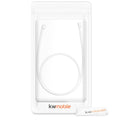 kwmobile Halteband kompatibel mit Apple Airpods 1 / 2 / Pro / 3 Headphones - Kopfhörer Halter Band Strap