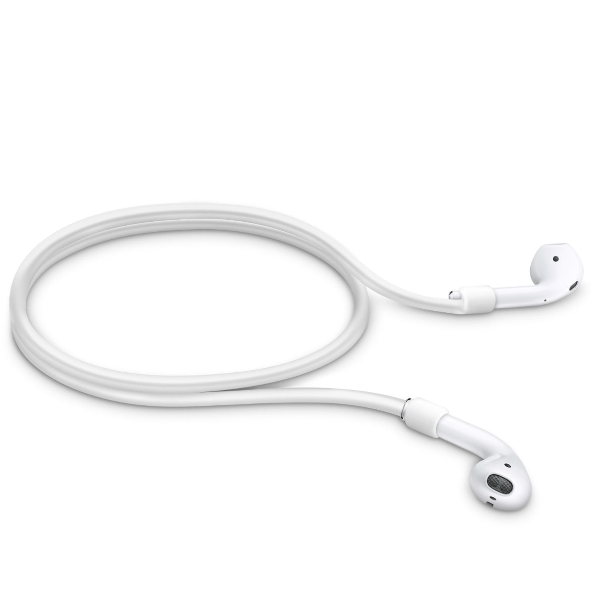 kwmobile Halteband kompatibel mit Apple Airpods 1 / 2 / Pro / 3 Headphones - Kopfhörer Halter Band Strap