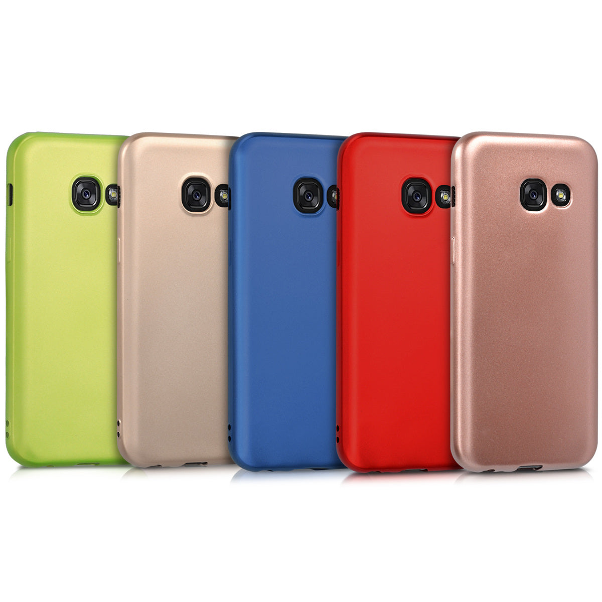 kwmobile Handyhülle für Samsung Galaxy A3 (2017) Hülle - Silikon Case - Schutzhülle Cover