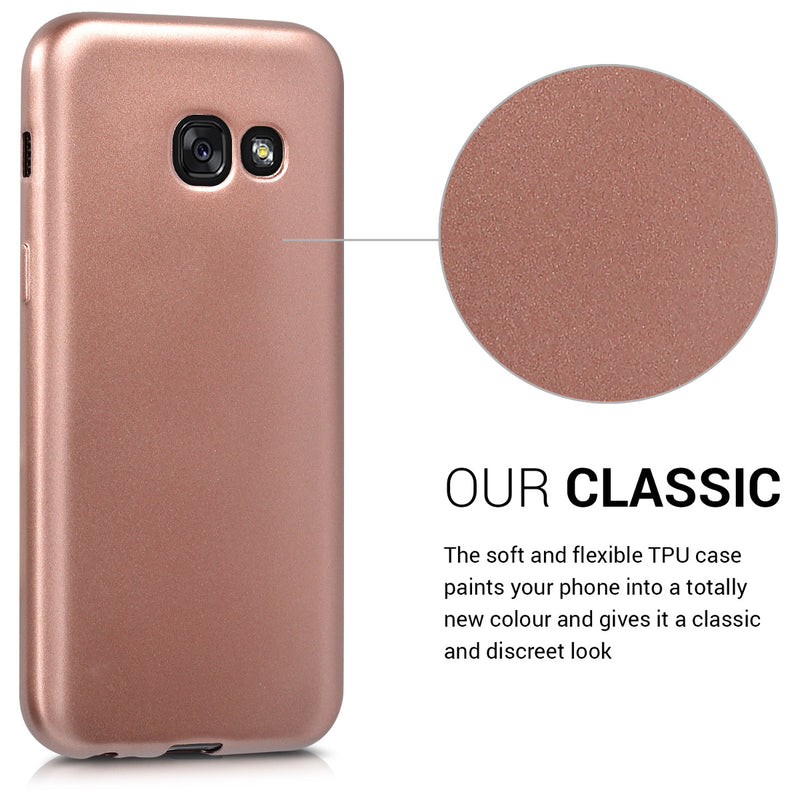 kwmobile Handyhülle für Samsung Galaxy A3 (2017) Hülle - Silikon Case - Schutzhülle Cover