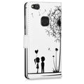 kwmobile Wallet Case kompatibel mit Huawei P10 Lite Hülle - Cover mit Ständer und Kartenfächern