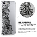 kwmobile Case kompatibel mit Apple iPhone SE (2022) / iPhone SE (2020) / iPhone 8 / iPhone 7 - Hülle Silikon transparent