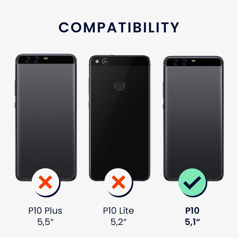 kwmobile Handyhülle für Huawei P10 Hülle Silikon Case Schutzhülle Cover