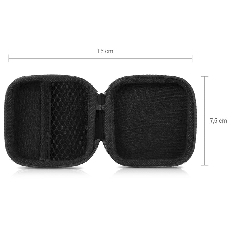 kwmobile In-Ear Kopfhörer Tasche - In Ear Headphones Schutztasche - Earphones Etui Case Cover Hülle für Kopfhörer