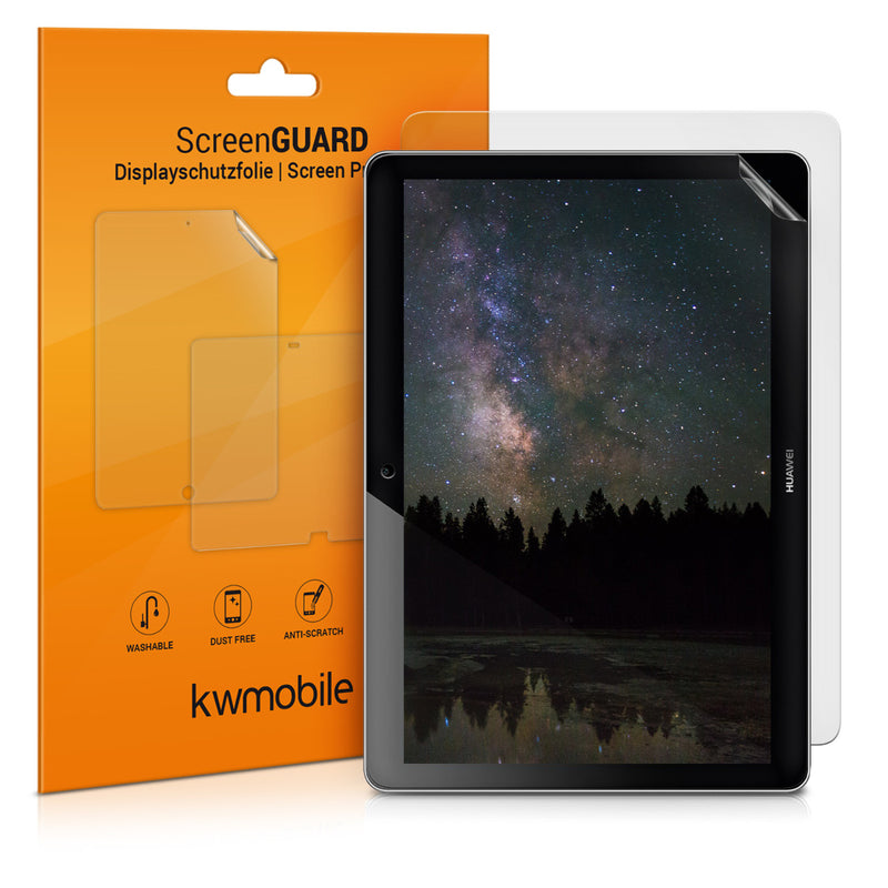 2x Folie kompatibel mit Huawei MediaPad T3 10