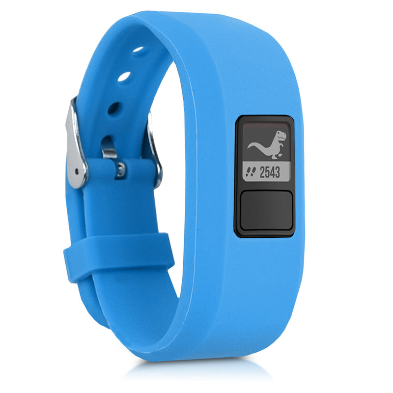 kwmobile Armband kompatibel mit Garmin Vivofit jr. / jr. 2 Fitnesstracker Sportarmband aus Silikon