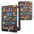 kwmobile Schutzhülle für Kobo Aura H2O Edition 2 Hülle - eReader Flip Case mit Auto Sleep Funktion - Eule Schlaf