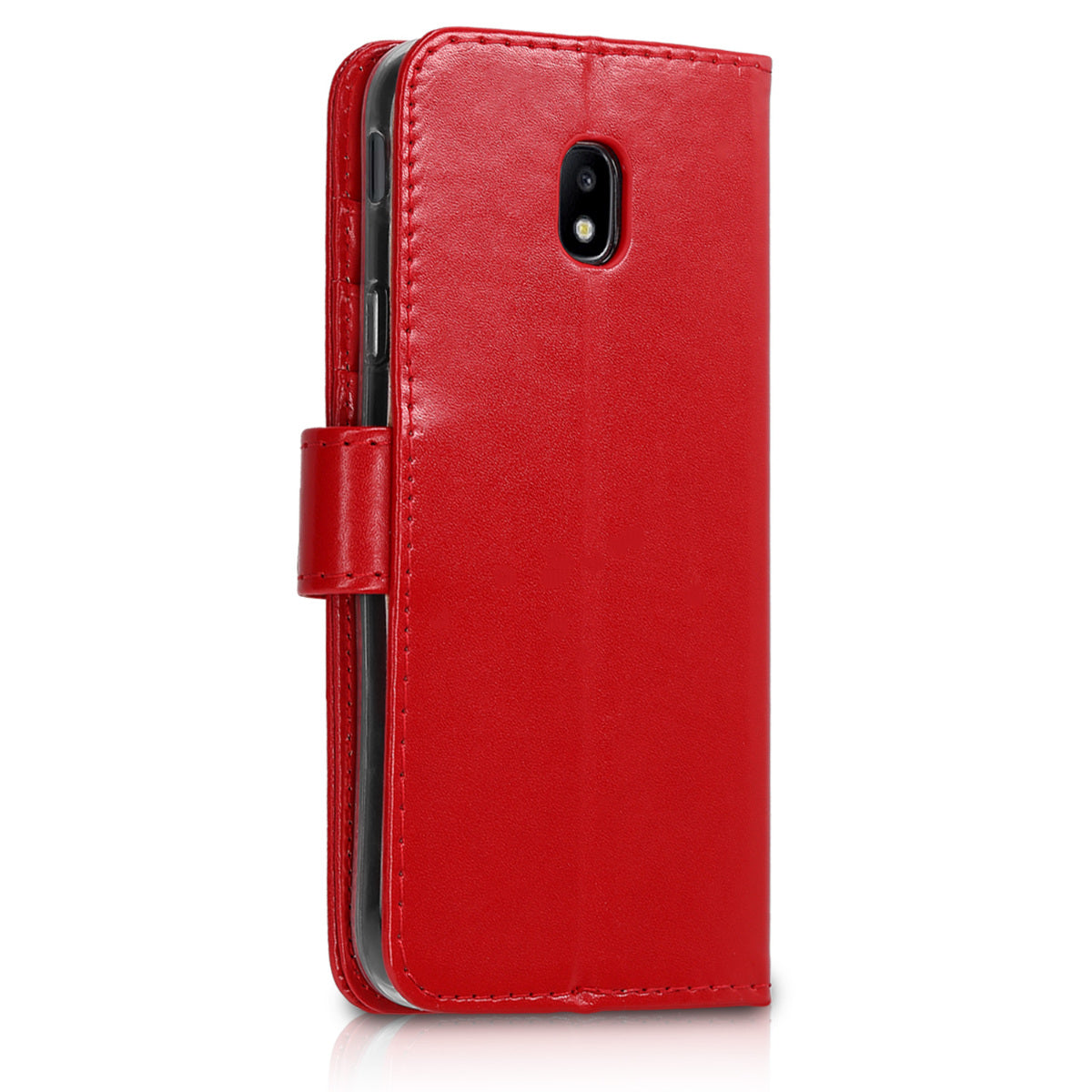 kwmobile Hülle kompatibel mit Samsung Galaxy J3 (2017) DUOS Kunstleder Handyhülle mit Kartenfächern