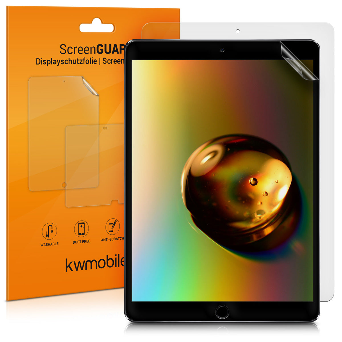 2x Folie kompatibel mit Apple iPad Pro 10,5"