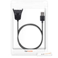 kwmobile USB Kabel Charger kompatibel mit TomTom Adventurer/Runner 3/Spark 3/Golfer 2 Ladekabel - Smart Watch Ersatzkabel - Fitnesstracker Aufladekabel