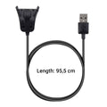 kwmobile USB Kabel Charger kompatibel mit TomTom Adventurer/Runner 3/Spark 3/Golfer 2 Ladekabel - Smart Watch Ersatzkabel - Fitnesstracker Aufladekabel