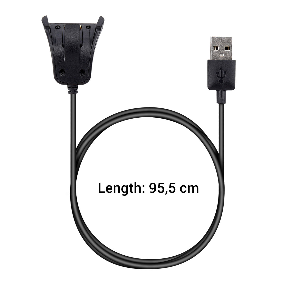 kwmobile USB Kabel Charger kompatibel mit TomTom Adventurer/Runner 3/Spark 3/Golfer 2 Ladekabel - Smart Watch Ersatzkabel - Fitnesstracker Aufladekabel