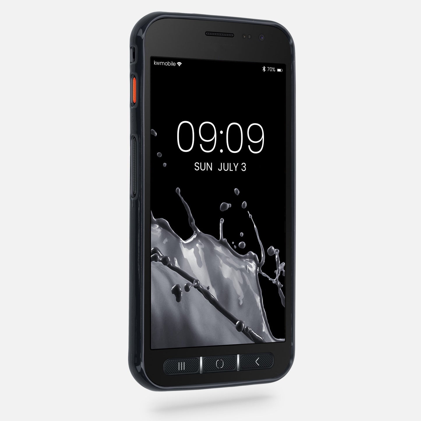 kwmobile Handyhülle für Samsung Galaxy Xcover 4 / 4S - Kabelloses Laden - Schutzhülle Cover