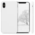 kwmobile Handyhülle für Apple iPhone X Case Silikon Kabelloses Laden Schutzhülle Cover