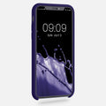 kwmobile Handyhülle für Apple iPhone X Case Silikon Kabelloses Laden Schutzhülle Cover