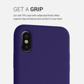 kwmobile Handyhülle für Apple iPhone X Case Silikon Kabelloses Laden Schutzhülle Cover