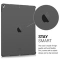 kwmobile Hülle kompatibel mit Apple iPad Pro 12,9" (2015 / 2017) - Tablet Cover - Tab Case Silikon Schutzhülle