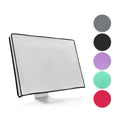 kwmobile Schutzhülle kompatibel mit 20-22" Monitor - Hülle PC Bildschirm - Computer Cover Case - Grau Grau  