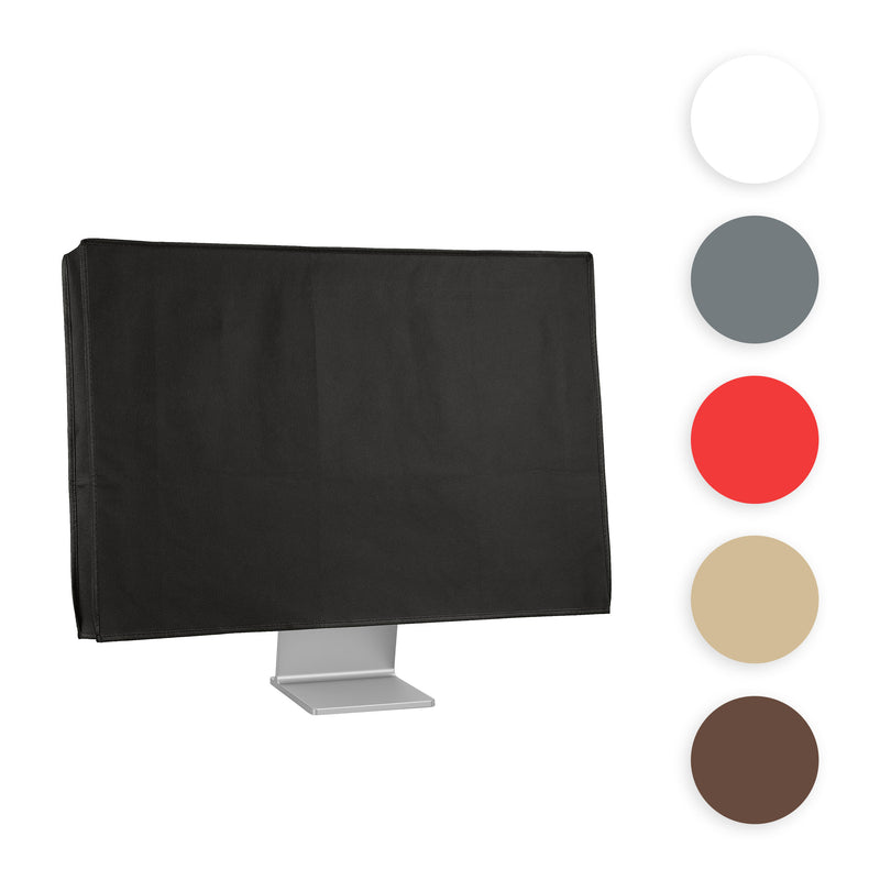 kwmobile Schutzhülle kompatibel mit 24-26" Monitor - Hülle PC Bildschirm - Computer Cover Case - Grau Grau  