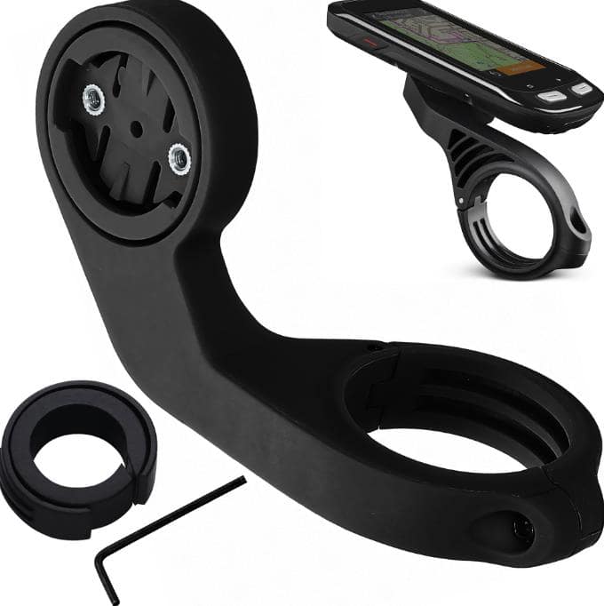 kwmobile Halter für Garmin Edge Halterung - Garmin Halterung Fahrrad - GPS Radcomputer Fahrradhalterung