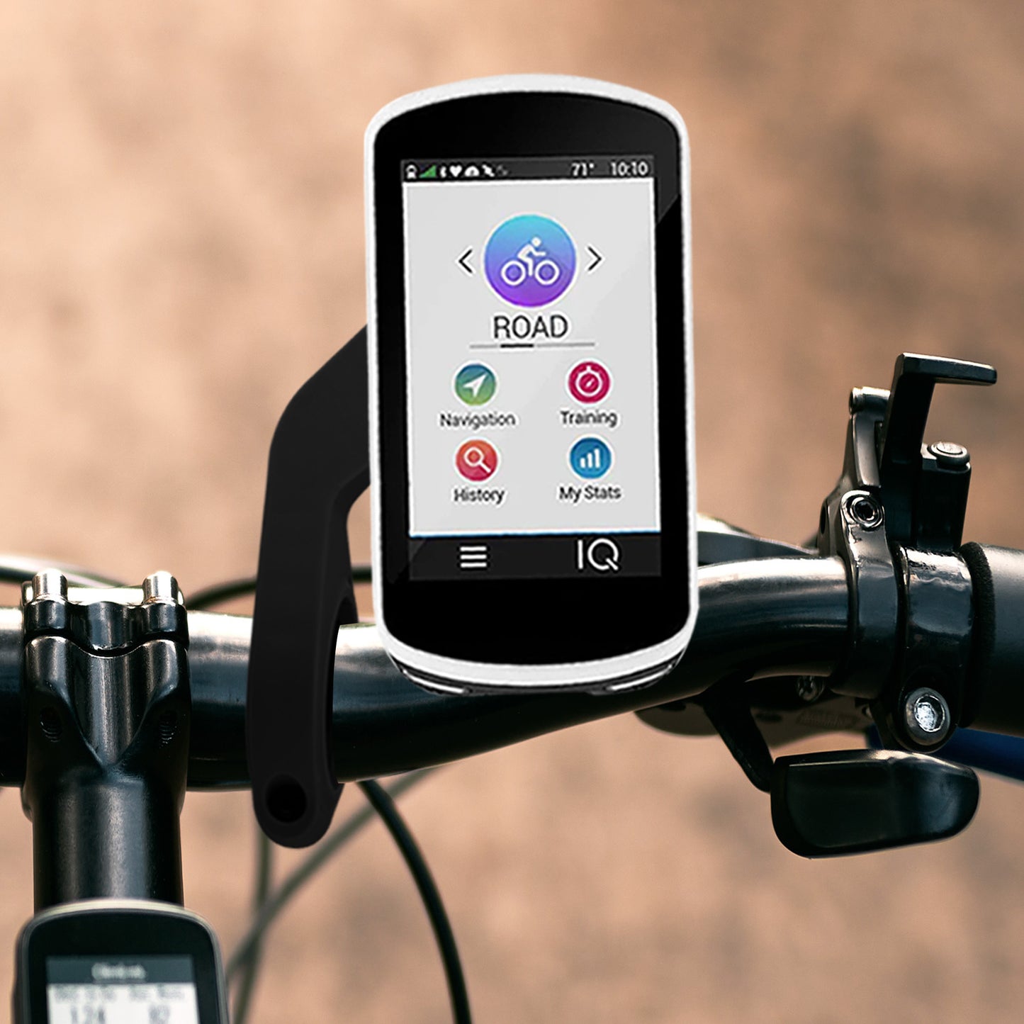 kwmobile Halter für Garmin Edge Halterung - Garmin Halterung Fahrrad - GPS Radcomputer Fahrradhalterung