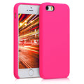 kwmobile Handyhülle für Apple iPhone SE (1.Gen 2016) / iPhone 5 / iPhone 5S Hülle - Case Silikon - Kabelloses Laden - Schutzhülle Cover