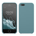 kwmobile Handyhülle für Apple iPhone SE (1.Gen 2016) / iPhone 5 / iPhone 5S Hülle - Case Silikon - Kabelloses Laden - Schutzhülle Cover