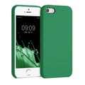 kwmobile Handyhülle für Apple iPhone SE (1.Gen 2016) / iPhone 5 / iPhone 5S Hülle - Case Silikon - Kabelloses Laden - Schutzhülle Cover