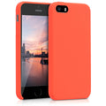 kwmobile Handyhülle für Apple iPhone SE (1.Gen 2016) / iPhone 5 / iPhone 5S Hülle - Case Silikon - Kabelloses Laden - Schutzhülle Cover