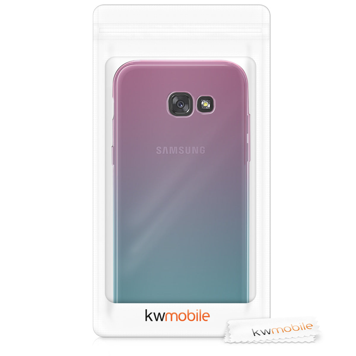 kwmobile Case kompatibel mit Samsung Galaxy A5 (2017) - Hülle Handy - Handyhülle Transparent