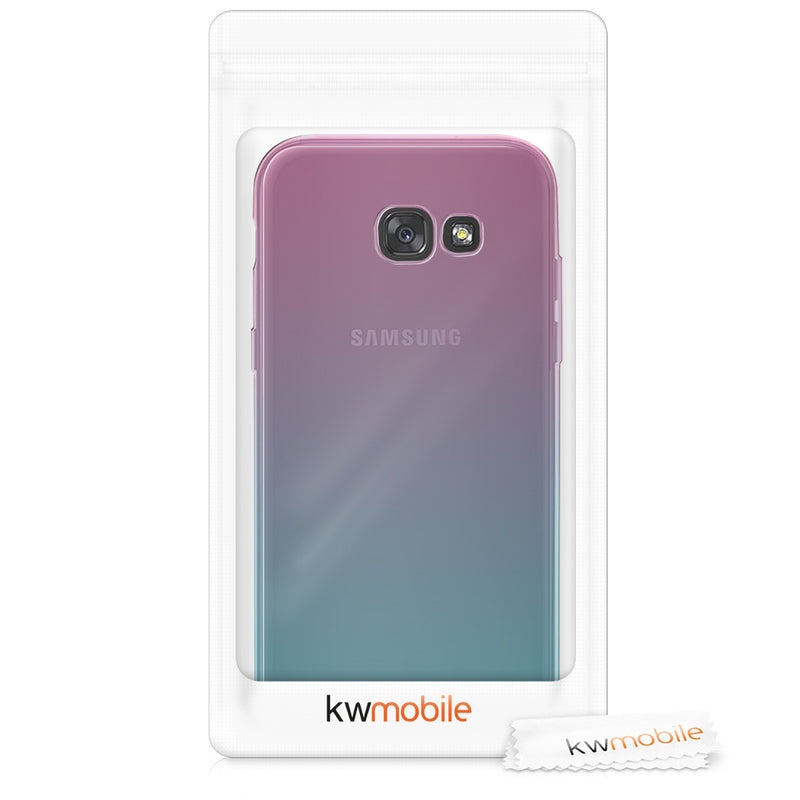 kwmobile Case kompatibel mit Samsung Galaxy A5 (2017) - Hülle Handy - Handyhülle Transparent