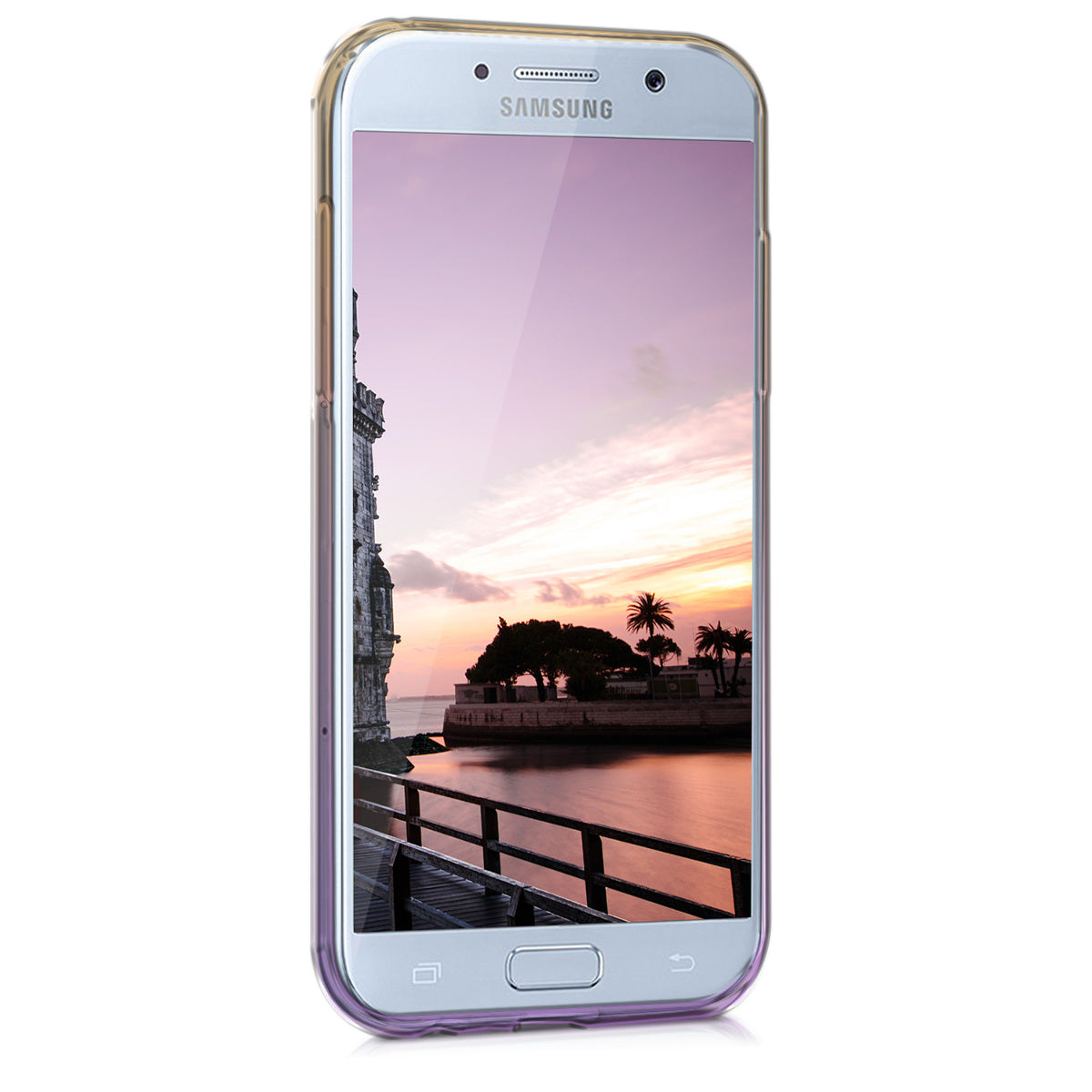 kwmobile Case kompatibel mit Samsung Galaxy A5 (2017) - Hülle Handy - Handyhülle Transparent