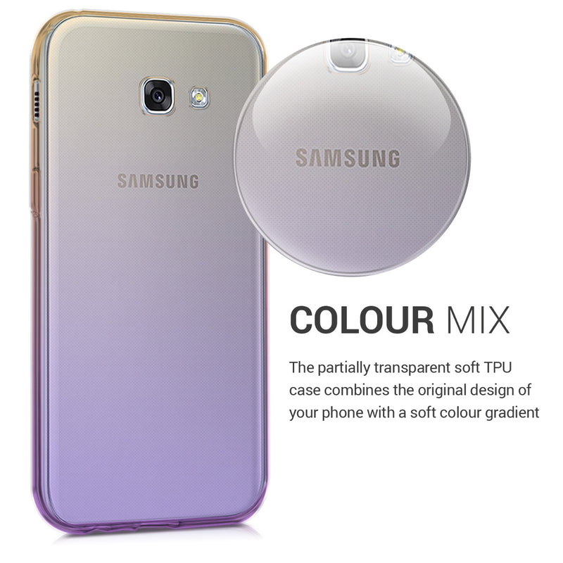 kwmobile Case kompatibel mit Samsung Galaxy A5 (2017) - Hülle Handy - Handyhülle Transparent