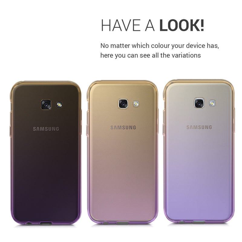 kwmobile Case kompatibel mit Samsung Galaxy A5 (2017) - Hülle Handy - Handyhülle Transparent