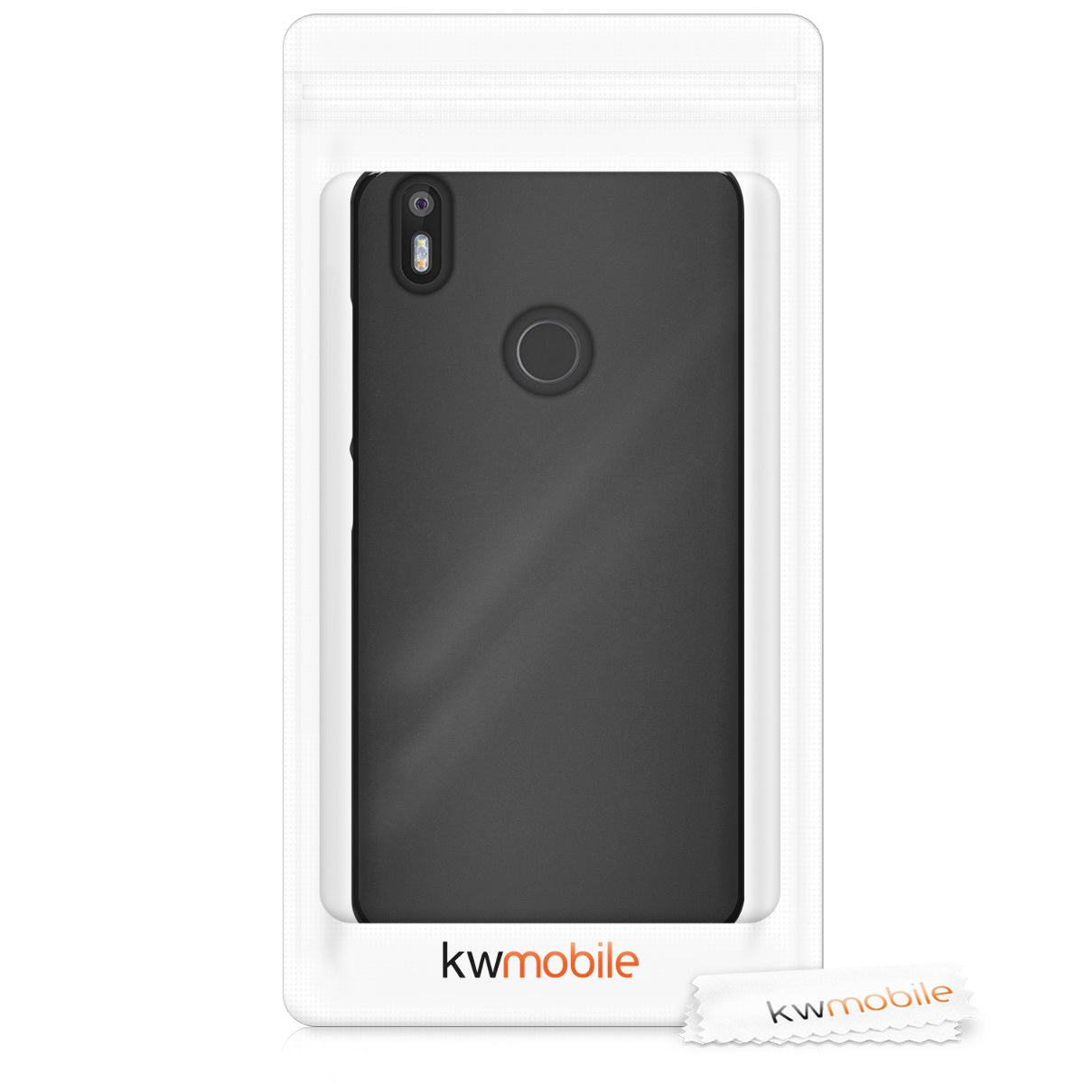 kwmobile Handyhülle für bq Aquaris X / X Pro Hülle - Kabelloses Laden - Schutzhülle Cover