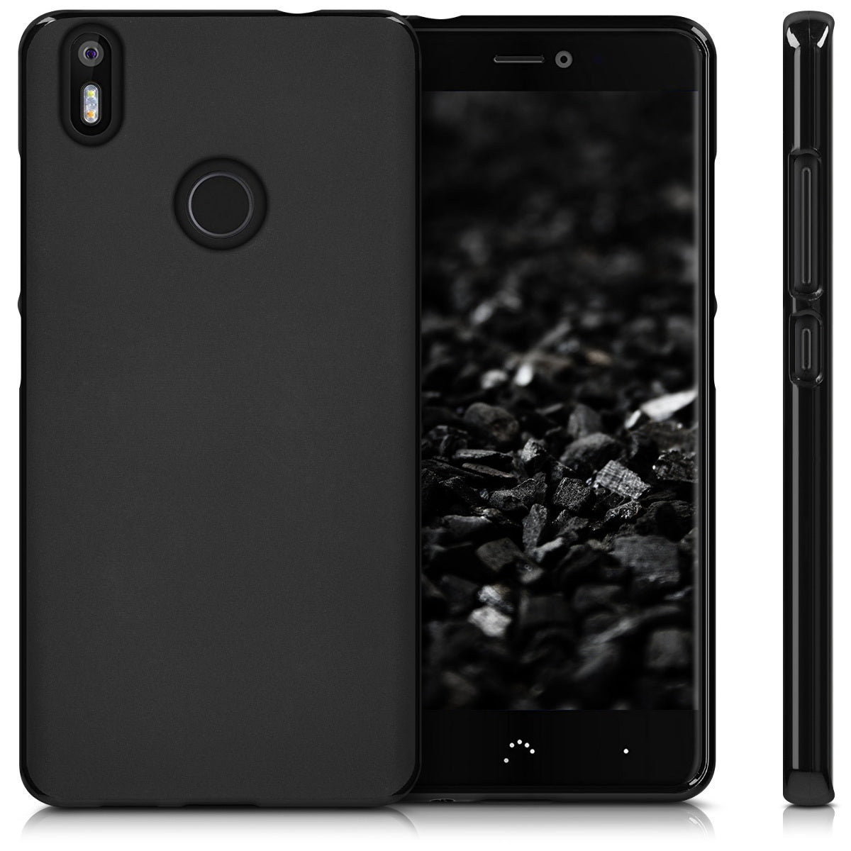 kwmobile Handyhülle für bq Aquaris X / X Pro Hülle - Kabelloses Laden - Schutzhülle Cover