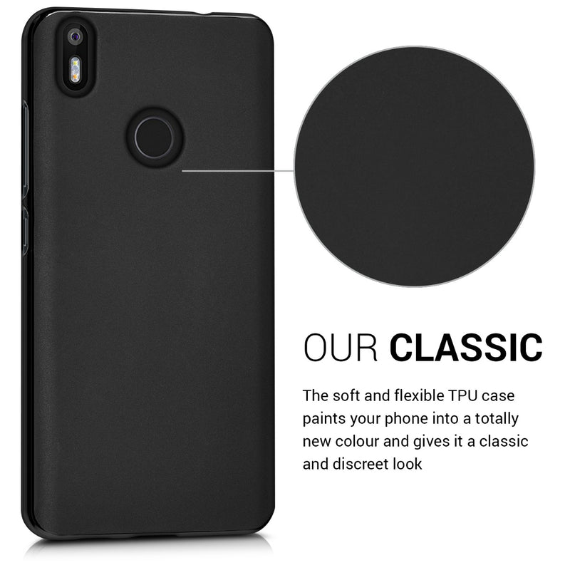 kwmobile Handyhülle für bq Aquaris X / X Pro Hülle - Kabelloses Laden - Schutzhülle Cover