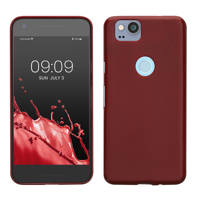 kwmobile Handyhülle für Google Pixel 2 Schutzhülle Cover Kabelloses Laden