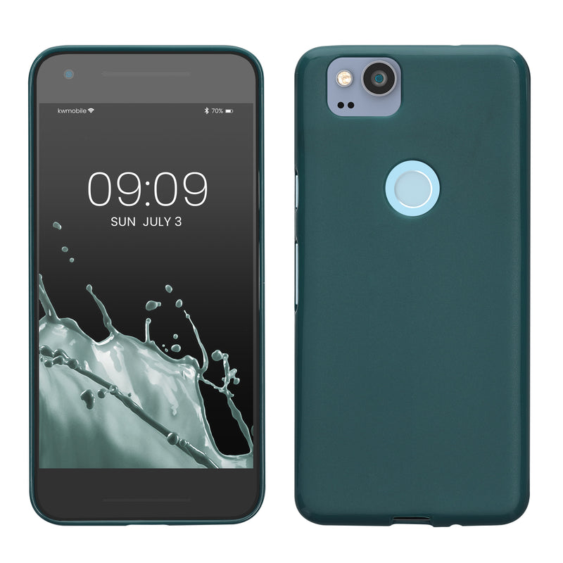 kwmobile Handyhülle für Google Pixel 2 Schutzhülle Cover Kabelloses Laden