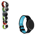 kwmobile Silikon Uhrenarmband für Huami Amazfit Armband - Ersatzarmband für Fitnesstracker - Wechselarmband Smartwatch - Schwarz Schwarz  