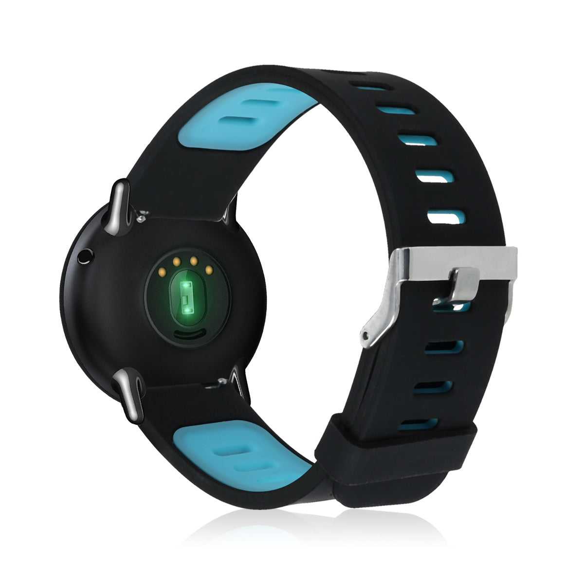kwmobile Silikon Uhrenarmband für Huami Amazfit Armband - Ersatzarmband für Fitnesstracker - Wechselarmband Smartwatch