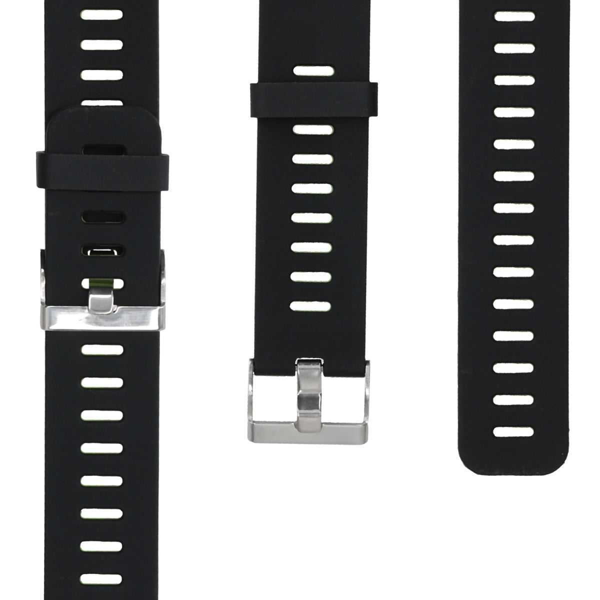 kwmobile Silikon Uhrenarmband für Huami Amazfit Armband - Ersatzarmband für Fitnesstracker - Wechselarmband Smartwatch