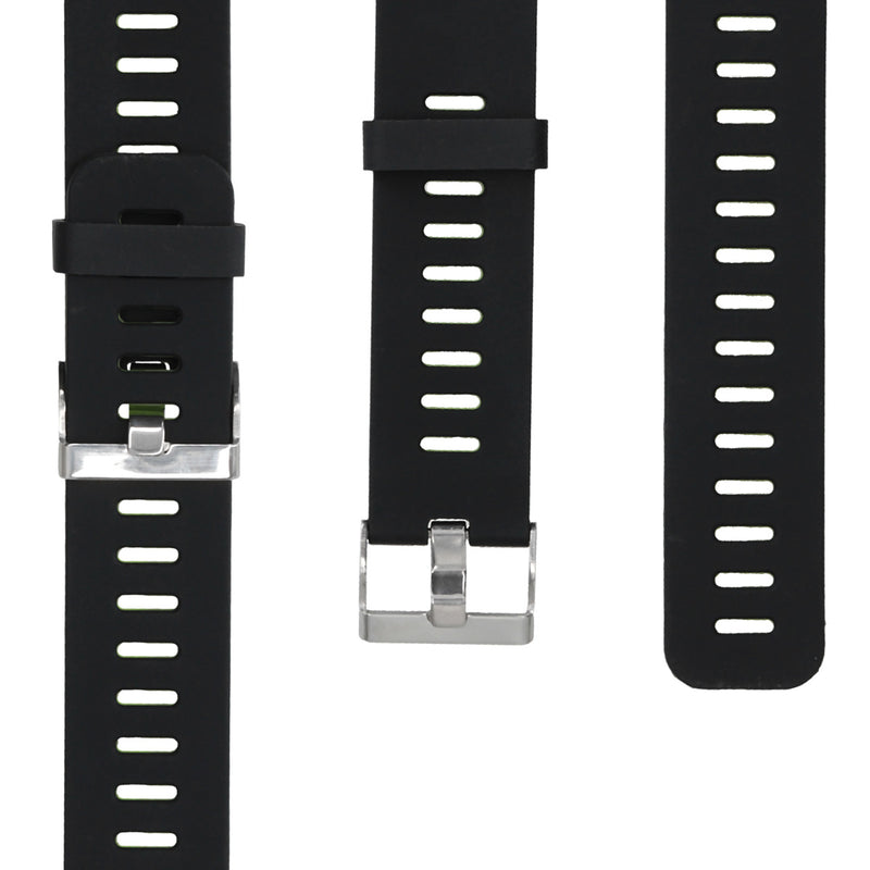 kwmobile Silikon Uhrenarmband für Huami Amazfit Armband - Ersatzarmband für Fitnesstracker - Wechselarmband Smartwatch