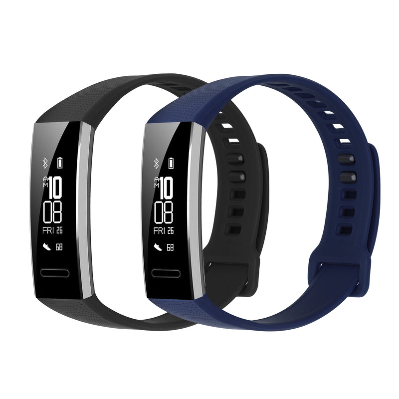 kwmobile Uhrenarmband für Huawei Band 2 / Band 2 Pro Armband Fitnesstracker Band Set Ersatzarmband Smartwatch