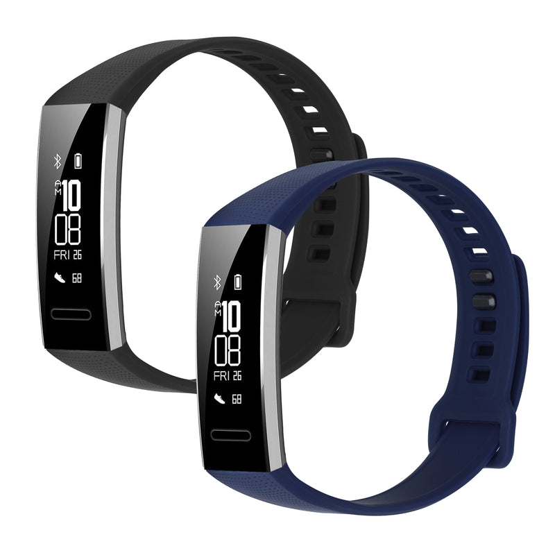 kwmobile Uhrenarmband für Huawei Band 2 / Band 2 Pro Armband Fitnesstracker Band Set Ersatzarmband Smartwatch