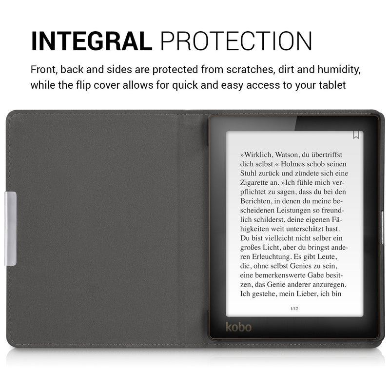 kwmobile Hülle kompatibel mit Kobo Aura Edition 1 Schutzhülle Cover Case
