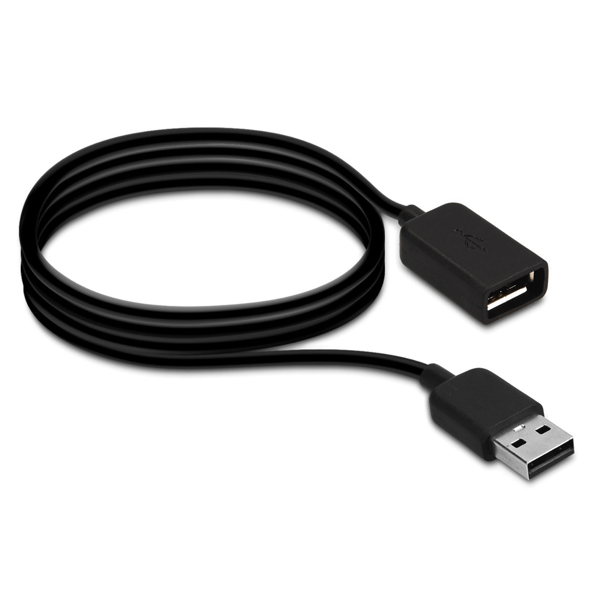 kwmobile USB Kabel Charger kompatibel mit Polar M200 / Huawei Band 4 Ladekabel - Smart Watch Ersatzkabel - Fitnesstracker Aufladekabel in Schwarz Schwarz  