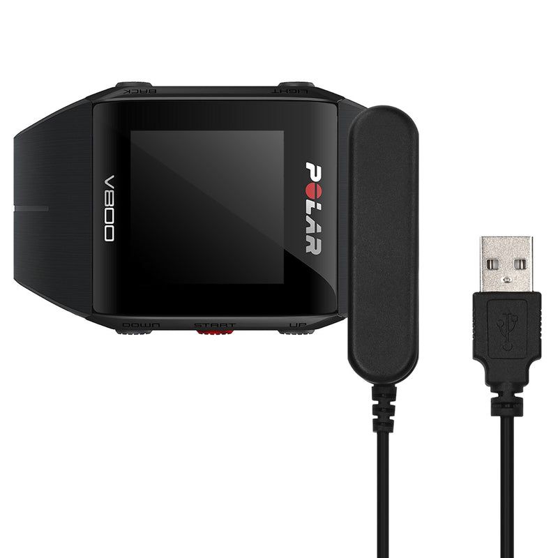 kwmobile kompatibel für Polar V800 USB Ladekabel Charger für Smart Watch Fitnesstracker Ersatzkabel
