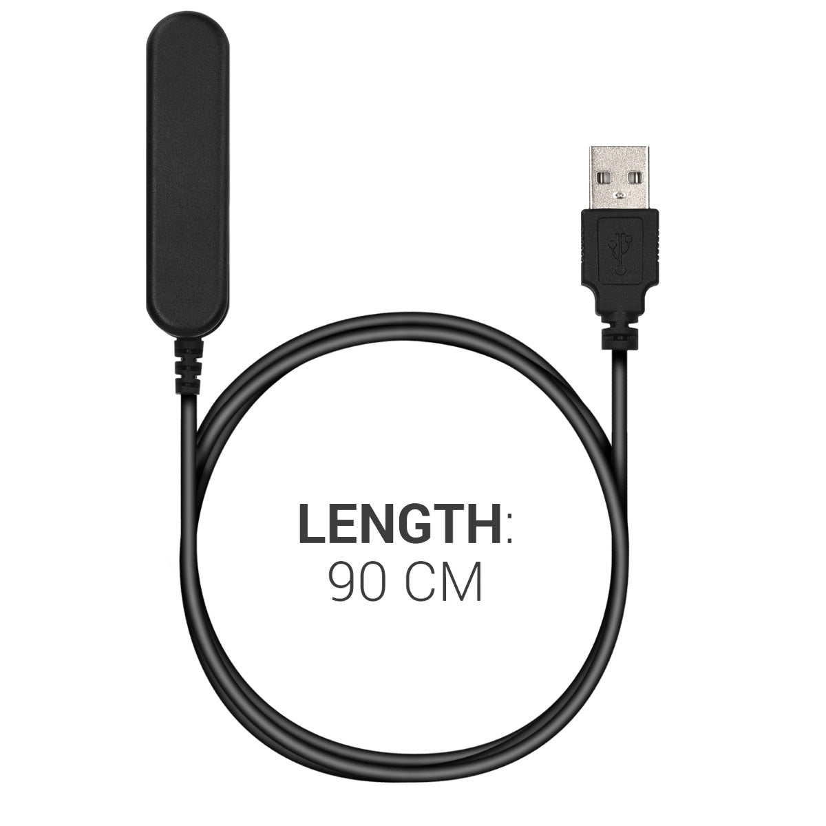 kwmobile kompatibel für Polar V800 USB Ladekabel Charger für Smart Watch Fitnesstracker Ersatzkabel